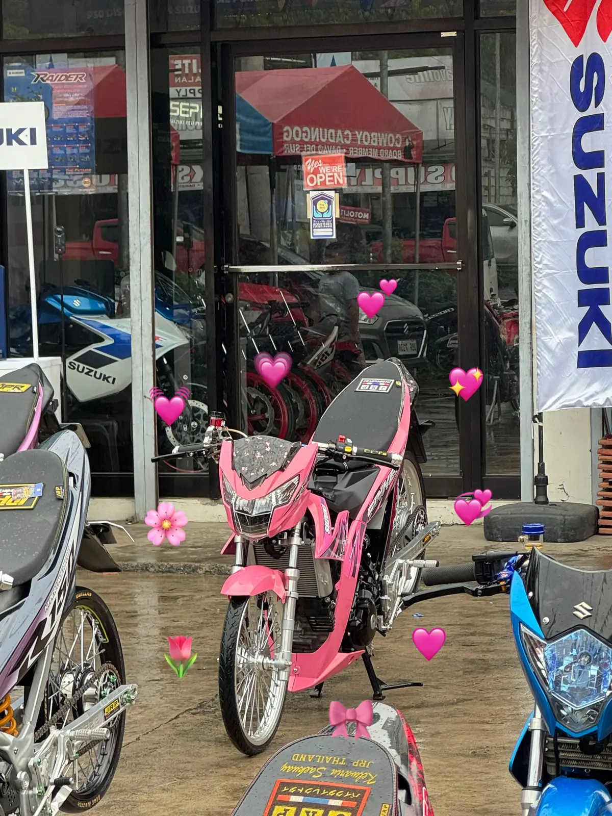 #pink #raider150fi 
