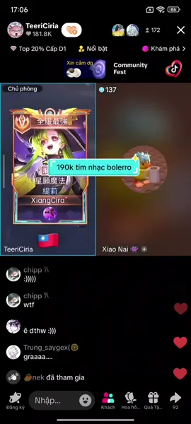 chuyện gì vậy mọi người tôi bị điếc #fyp #lienquanmobile #garena #xuhuong @TeeriCiria 