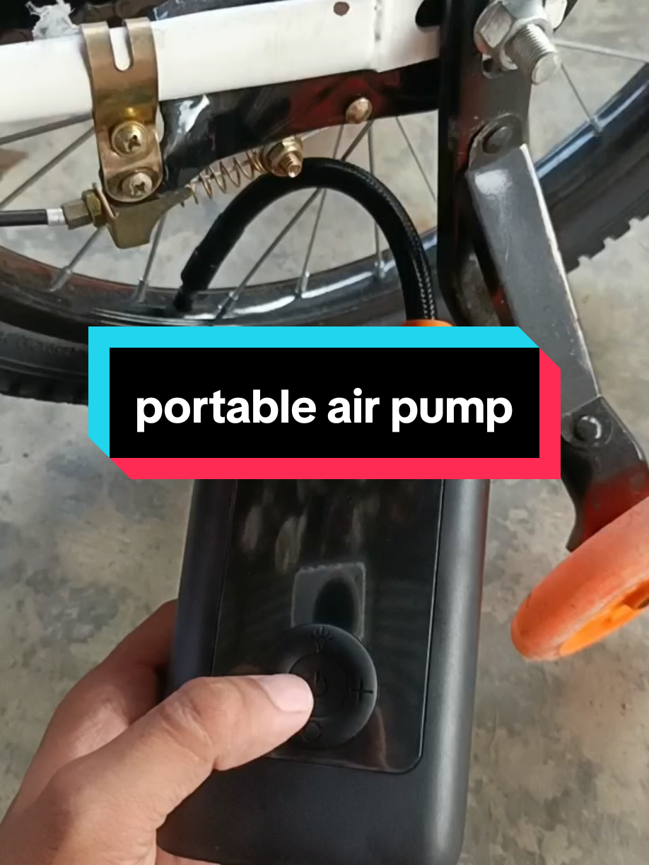 Portable Airpump pwede ring Emergency Power Bank.  #airpump #portableairpump #portableairpumppowerbank #tireinflator 