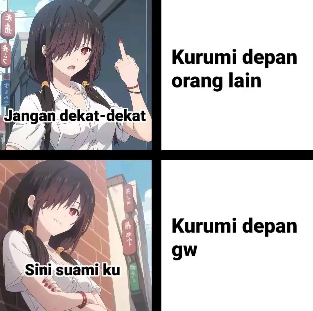 aduh cantiknya😍🗿#anime #foryou #4u #Love #kurumi #kurumitokisaki #datealive 