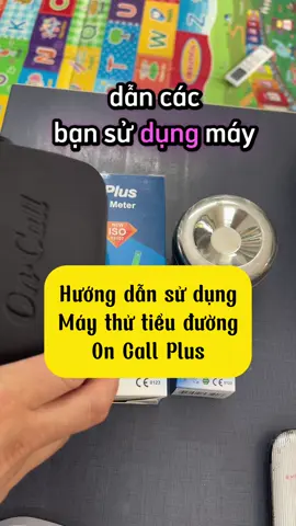 Hướng dẫn sử dụng máy thử tiểu đường On Call Plus#dsphuongcoi#xuhuongtiktok 