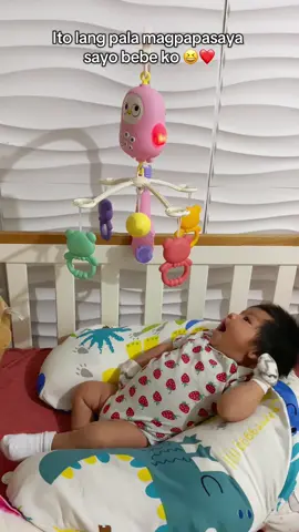 Crib toy with music #crib #musicaltoys #babytoy #fyp 