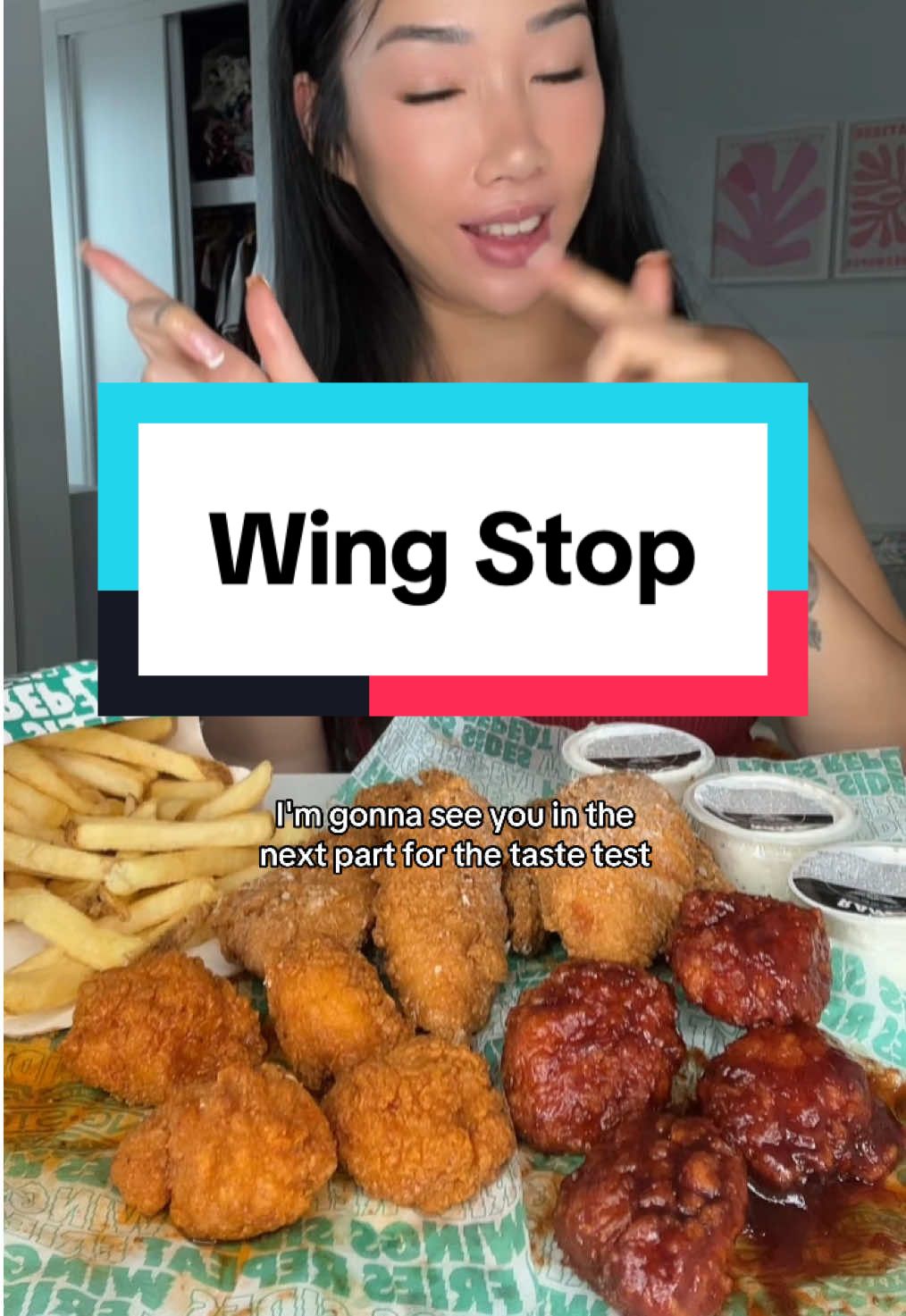 Wing Stop Take 2 - Highly requested re-review 👀👀👀 #eatwithgg #ggflavour #wingstop #FoodTok #mukbang #foodreview #tiktokpoll 