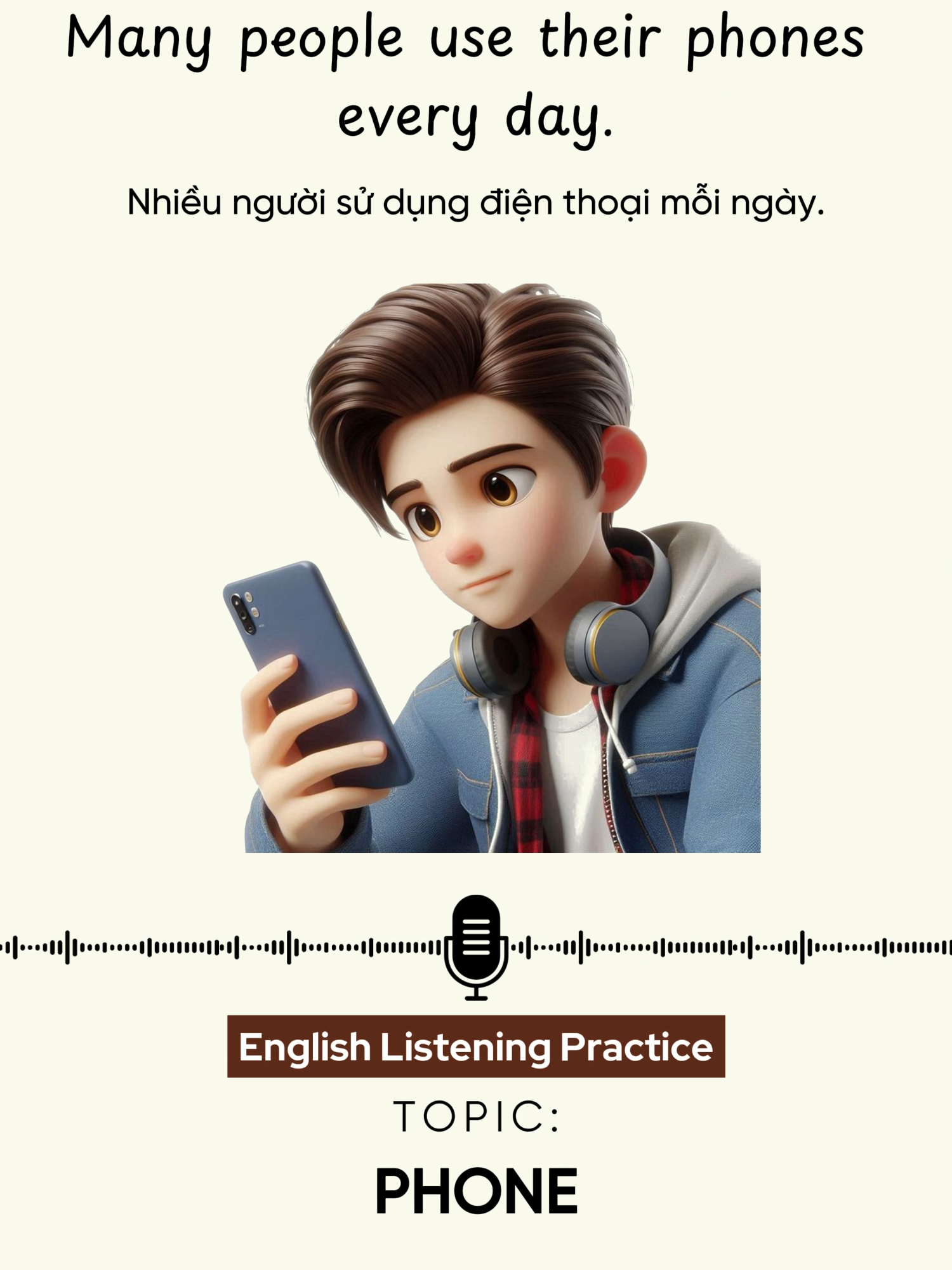 Tiếng Anh Giao tiếp hàng ngày - Chủ đề PHONE 💕  #brainkey #shorts #english #englishreading #education #dailypractice #englishforeverydayactivities #tienganh #tienganhgiaotiep #tienganhmoingay #english #learnenglish #englishlessons #englishforbeginners #Improveyourenglish #englishlisteningskill #englishlisteningpractice