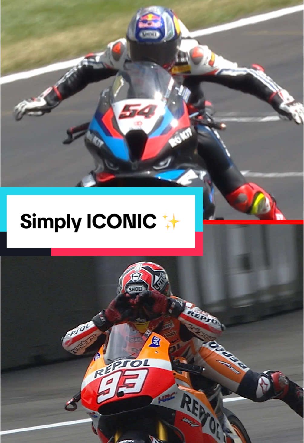 Swimming to victory! 🏊‍♂️ Iconic wins deserve iconic celebrations! ✨🏆 #UKWorldSBK 🇬🇧 #WorldSBK #motorcycle #Motorsport #racing   #sportsontiktok