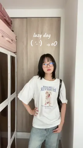 lazy day（´-`）.｡oO #OOTD #outfitinspo 