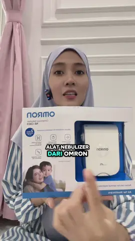 Alat terapi kesehatan uap nebulizer omron NE-C803 #alatkesehatan #alatterapi #nebulizer #uap #omron #asma #bapil #batuk #batukpilek #sakit #flu 