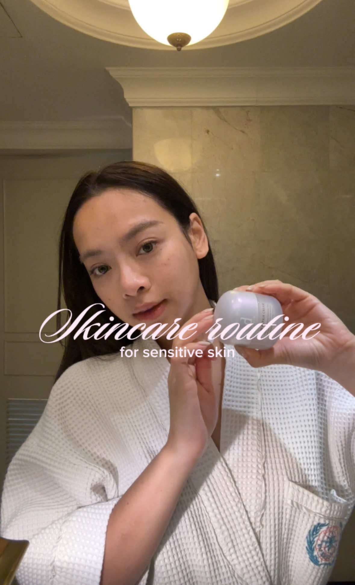 skincare routine for sensitive skin 🤍  #dprogramThailand #dprogramthesensitiveskinexpert  #dprogramDUOกู้ผิว 