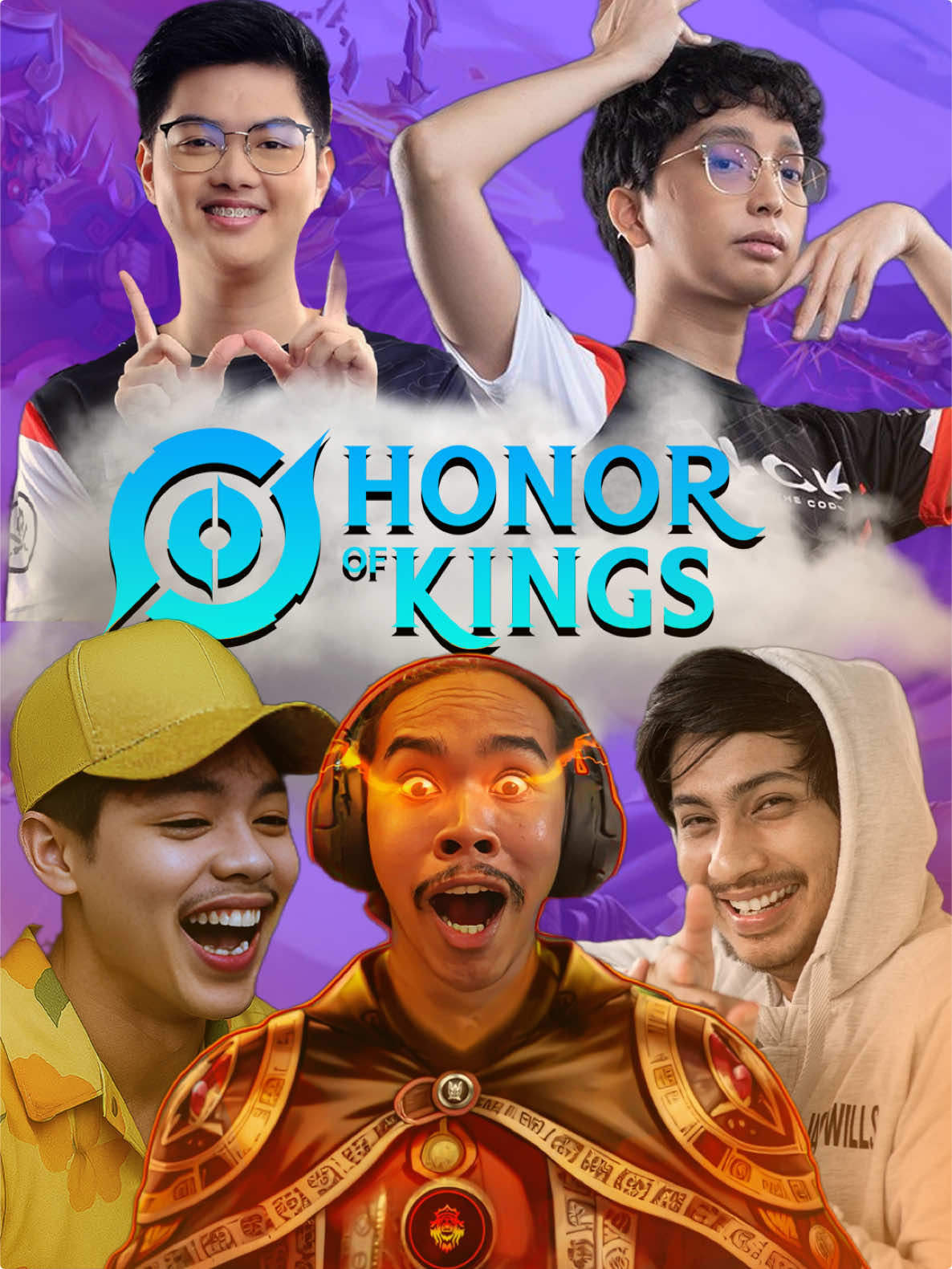 4KINGS VS TEAM VEEWISE AYUN DUROG KAMI 🤣#HOKXBLEACHThousandYearBloodWar #HonorofKings #HOKPH 