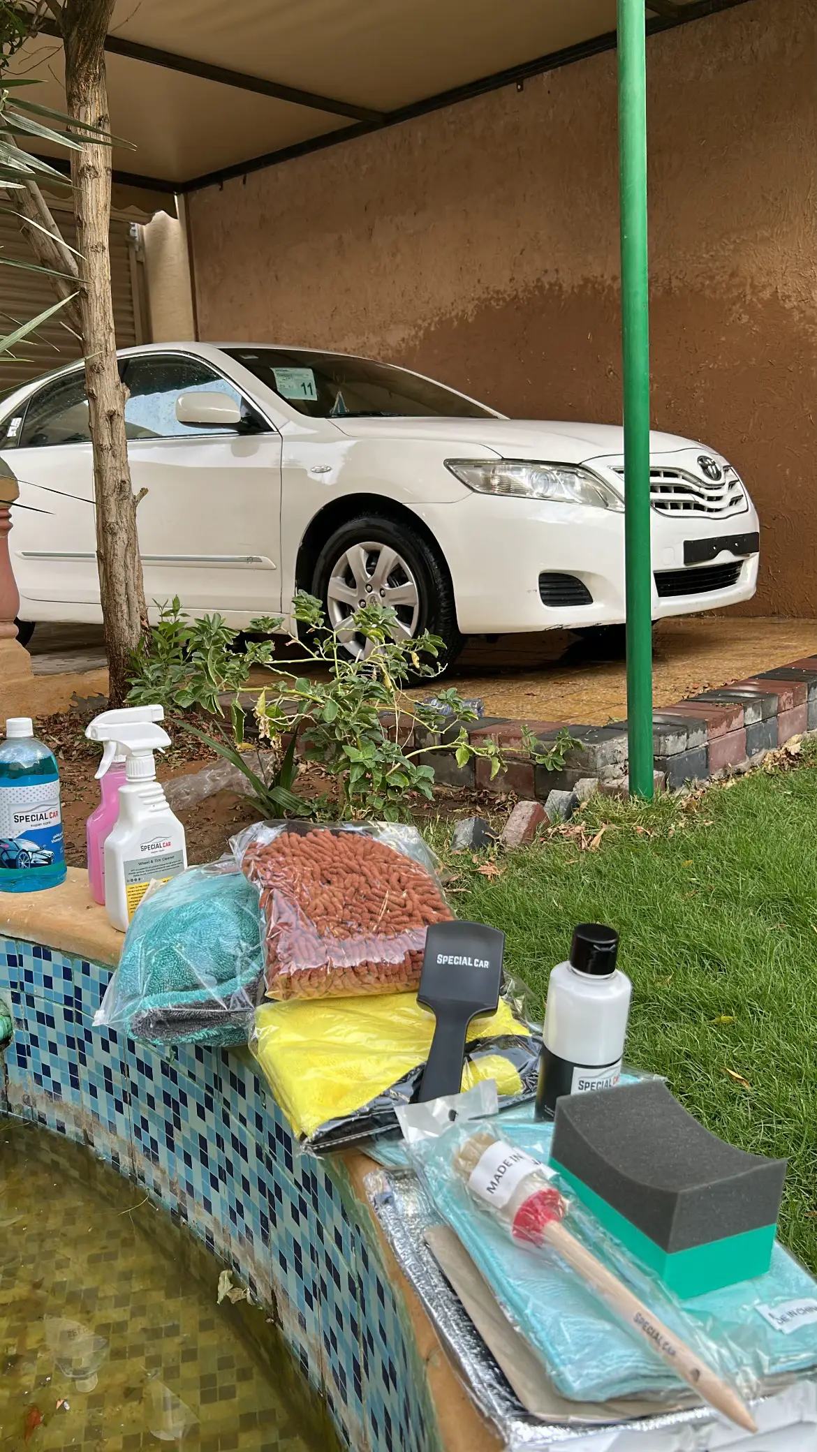 car wash😍#كامري11 #ماشاءالله #fyp 