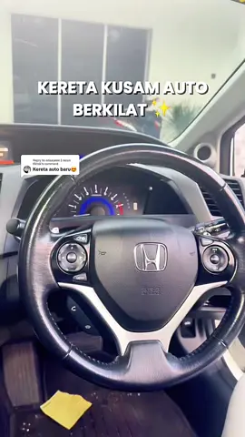 Replying to @adaayeen | racun tiktok Dashboard kereta dah kusam? Guna OHSOLAH X5 ni, spray je terus kilat macam baru beli! 🔥✨ #DashboardKilat #dashboardcoating #SpraySekaliBersih #KeretaNampakBaru #OHSOLAHX5 #TikTokShopMY
