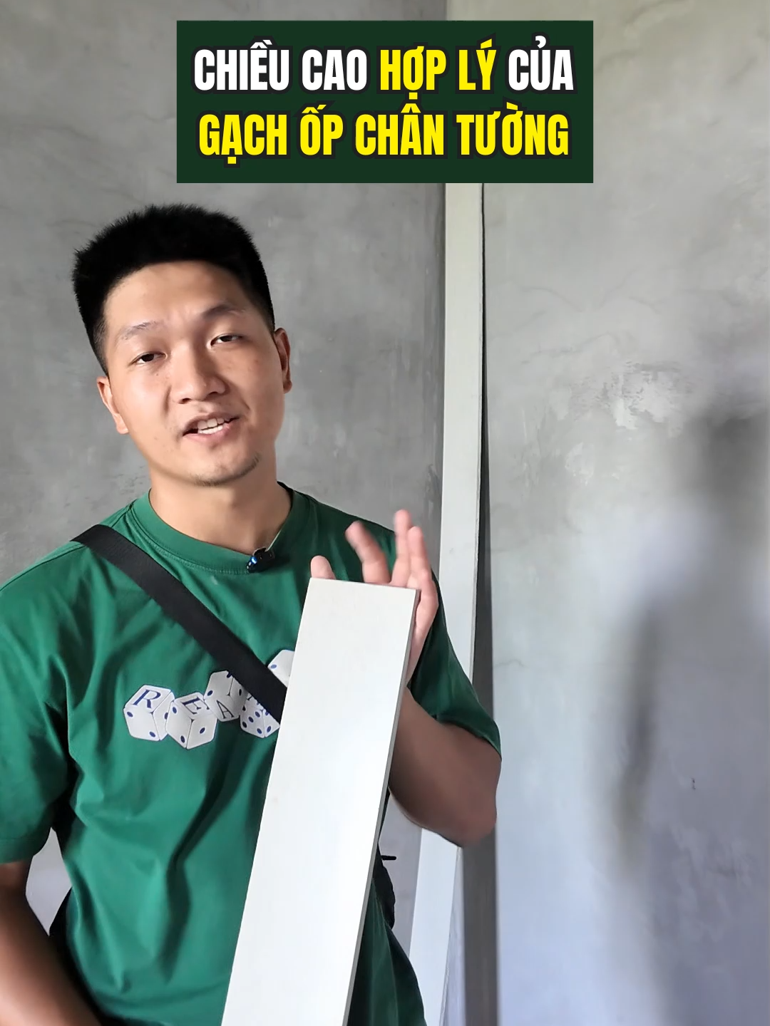 Các bác đang làm gạch chân tường cho nhà mình kích thước bao nhiêu? #noithat7concept #emtoanbacsinoithat #Bacsinoithat #7Concept