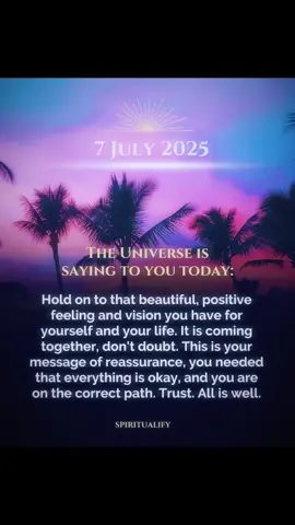 The 7/7 portal is wide open—and the blessings are raining down from our Almighty King. Divine alignment, divine timing, divine release. As heaven opens, the ancestral kingdom rises within us, guiding, protecting, and lifting us higher. We are chosen. We are ready. 👑✨🌧️🕊️ #77Portal #DivineAlignment #BlessingsOverflow #AncestralRise #KingdomPower #HeavenOnEarth #ChosenOnes #SpiritualAwakening #SacredPortal #PropheticTiming #DivineDownloads #HolyActivation #777Energy #GodIsMoving #SpiritLed #PortalVibes