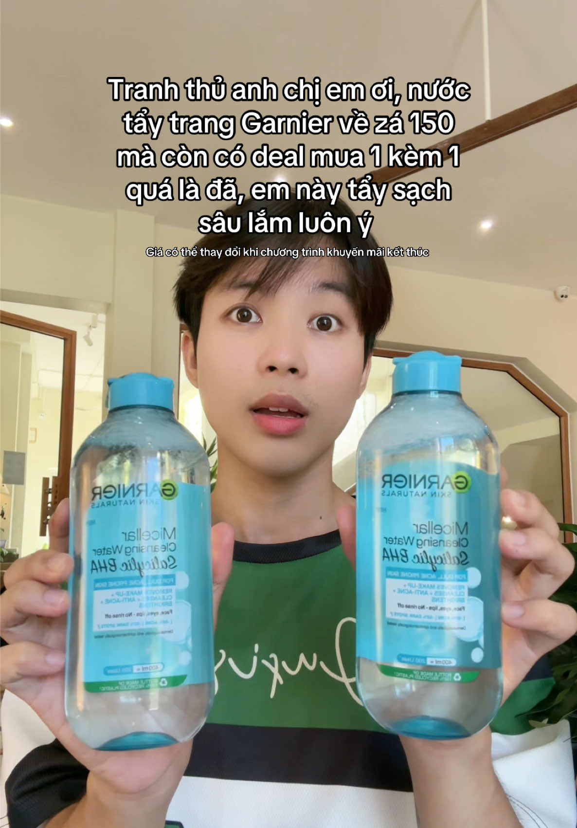 Em này sài đúng thích mấy bà ơiii #goclamdep #thuvienmakeup #reviewlamdep #chamda #garnierpartner #TikTokFinds