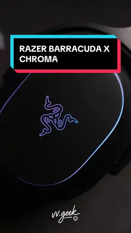 Your daily driver just leveled up—visually and sonically. The Razer Barracuda X Chroma isn’t just a wireless headset. It’s your all-day, all-play audio weapon—now with Chroma RGB flair. - Ultra-lightweight comfort - THX Spatial Audio - Chroma lighting that reacts as hard as you do Whether you’re gaming, streaming, or zoning out—this is style you can hear and see. #RazerBarracudaX #ChromaRGB #vvgeek #RazerChroma #RGBHeadset #GameInColor #WirelessGaming #TechFlex