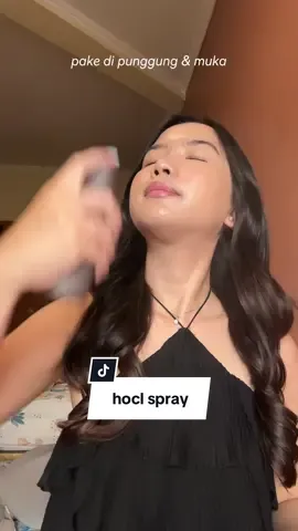ini SUPER kepake sih dan membantu banget kurangin jerawat 🥹 #HOCLSpray 