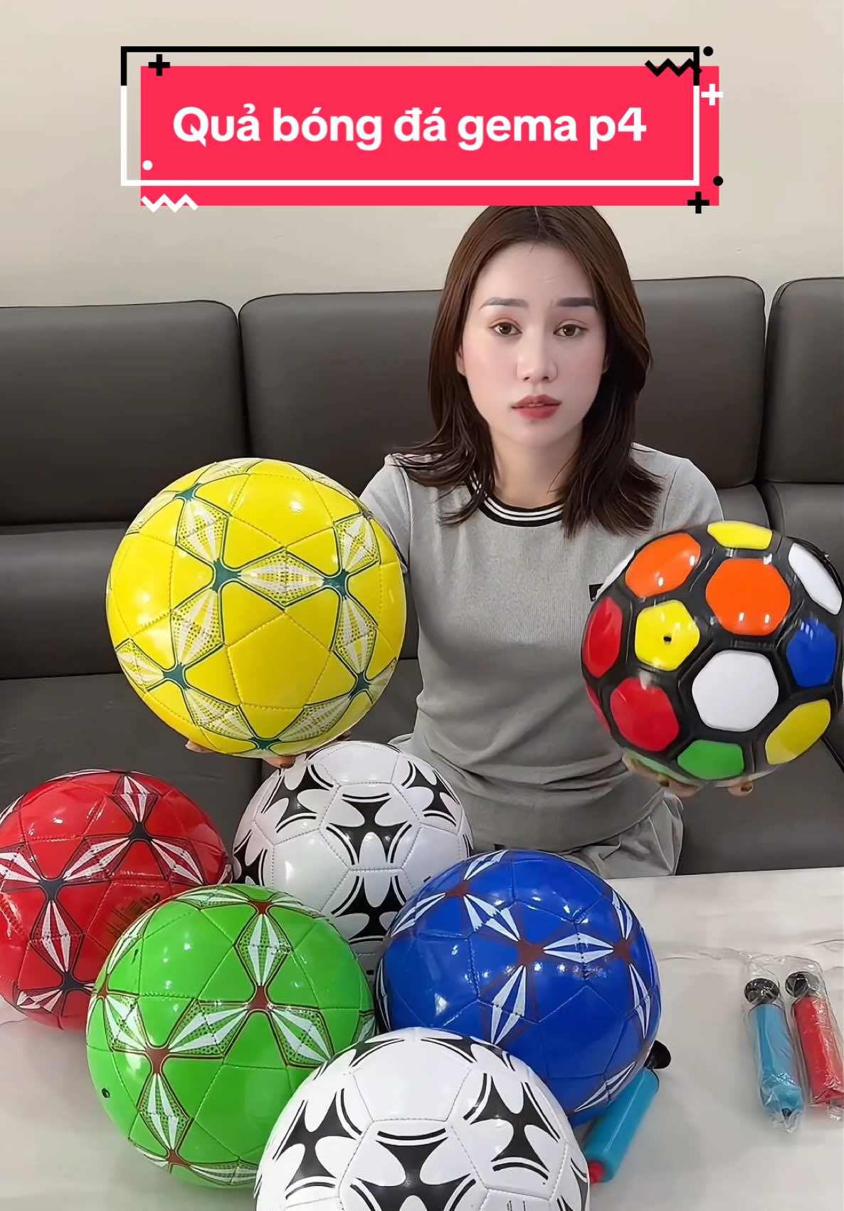 Quả bóng đá da size 5 anh em chơi đá bóng rất cần #xuhuong #hangmen96 #quabongda #quabongdaso5 