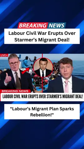 Labour Civil War Erupts Over Starmer’s Migrant Deal! MA01 #LabourLeadership #UKImmigration #KeirStarmer #SafeRoutes #MigrantPolicy #UKPolitics #StrongerTogether #MacronVisit #PoliticalDebate #hopeforchange 