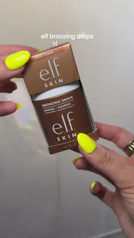 @elfcosmetics smashed it as always  bronzing drops in ‘rose gold’ was I looking for a dupe of bronzing drops from a different brand… maybe. Was I successful? Beyond words. I LOVE THIS SO MUCH I want to be a bronze babe foreva, thanks elf for always making me look like a bronzed goddess who just got off a boat in Mykonos 🛥️ 