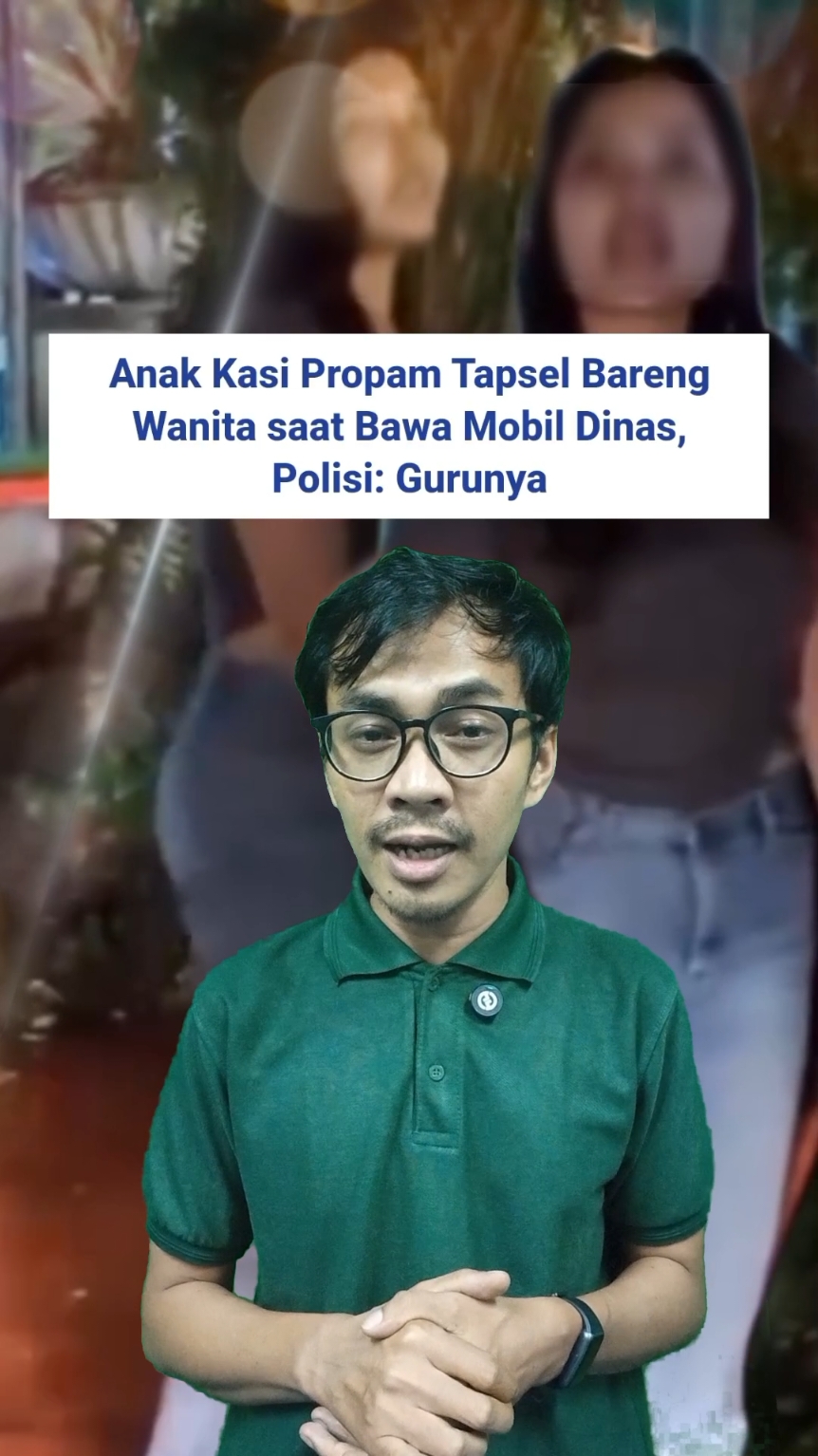 Insiden T4br4k Lari di Sumut 4n4k Polisi, Kata Propam Polda Sumut Cewek Itu Gurunya #PoldaSumut #Propom #Polda #Polisi #AnakPolisi #FYP #beritaviral 