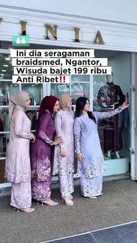 Pokoknya yang mau seragaman wajib digercepin sekarang‼️ Set kurung melayu cuma 165ribu aja 🥰🛍️ #fyp #vinia #OOTD #ootdfashion #ootdhijab #outfit #outfitinspo #outfitoftheday #outfitstyle #bajumurah #bajuwanita #bajuwanitamurah #salepekanbaru #promopekanbaru #seragaman #seragamankeluarga #ootdkondangan #bajukondangan 