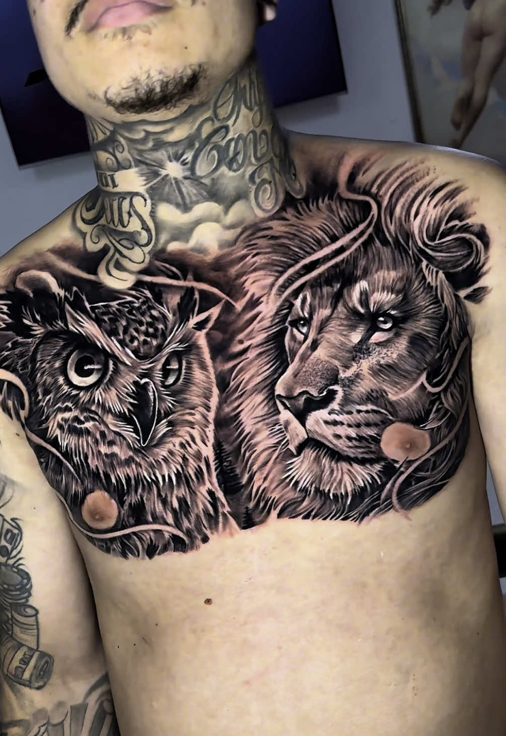 Orçamentos 31992779416  . . . . . . . . #tattoodicas #tattooideias #tattooanjinho #tattooanjo #tattoojesus #tattoojesuscristo #tattooreligiosa #tattooescada #tattooceu #tattoocoracaosagrado #tattoofechamento #tattoofeminina #tattoomasculina #tattoofechamentodebraço #primeiratattoo #betimmg #belohorizontemg #brasil🇧🇷 #hgneves #hgnevestattoo #hgnevess #CapCut #lobotattoo #menordn #bhxsp 