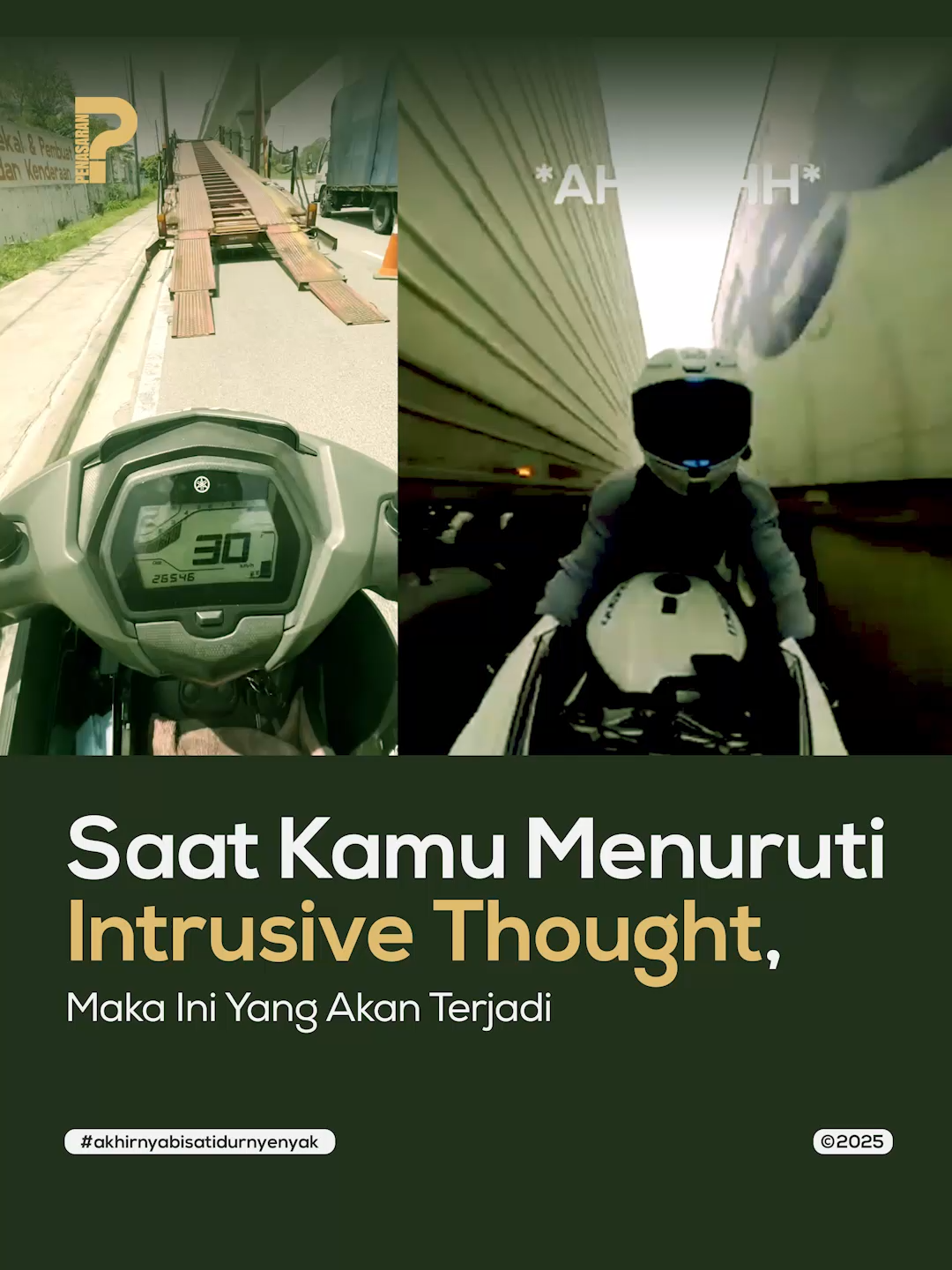 Ada yang pernah menuruti keinginan intrusive thought juga? Coba komen di bawah. Sering-sering mampir yaa untuk dapetin info lainnya di @penasarann.id Kalo kamu suka, bisa lah yak follow, like, dan komen di setiap postingan mimin. Jangan lupa tag dan share ke temanmu. #motivation #motivasisukses #suksesbutuhproses #suksesbutuhperjuangan #dream #mememotivasi #bisnisindonesia #kenangan #memory #info #edukasi #education #information #scarymoments #psikologi