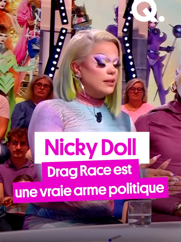 [REDIFFUSION] « À force de prendre le futur pour acquis, on se retrouve vite dans le passé ». Nicky Doll et les queens de Drag Race France 2025 ont un message à faire passer à l’extrême droite… #onregardequoi #actu #dragrace #nickydoll #Pride #tiktokfrance