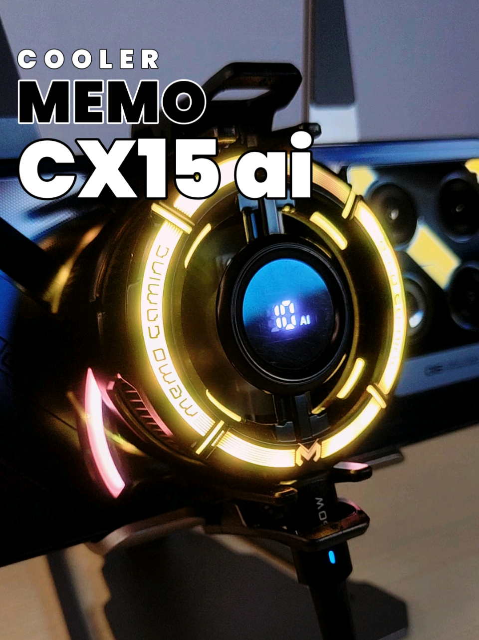 cooler hp paling gagah dibawah 150 ribu dari @memoofficialshop  #memocx15 #memocx15ai #memocx15pro 