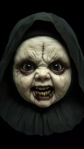 The fourth baby is so cute 👻👻 . #scarystory #valak #horrorbaby #creepybaby #exorcist #demonic #paranormal #hauntedvideo #scarytok #scarystuff #nightmarefuel #terrifying #horrorfan #creepyvibes #possessedbaby 