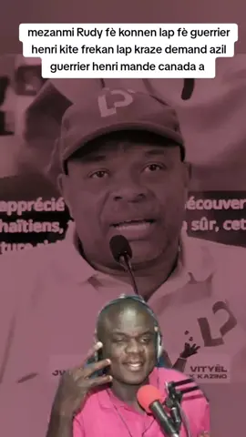 #rudysanon #guerrierhenri #democratie #politique #zensouayiti03 #macohitpromo 