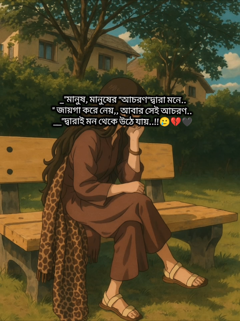 মানুষ মানুষের আচরণ দ্বারা মনে জায়গা করে নেয় আবার সেই আচরণ দ্বারাই মন থেকে উঠে যায় 🥲💔🖤#CapCut #সবাই_একটু_সাপোর্ট_করবেন_প্লিজ #tiktokoffical #fypシ #foryou #pageforyou #viralvideo 