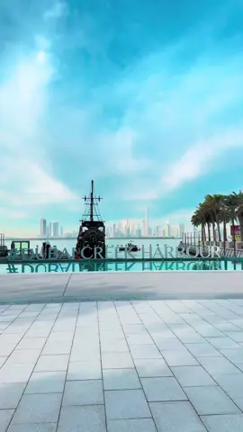 Dubai 🇦🇪 Creek Harbour 😍💗 #samiiabbas #burjkhalifa #dubai🇦🇪 #uae🇦🇪 #dubaicreekharbor #sunset #visitdubai #mydubai #indubai #dxb #foryou #viral #fyp 