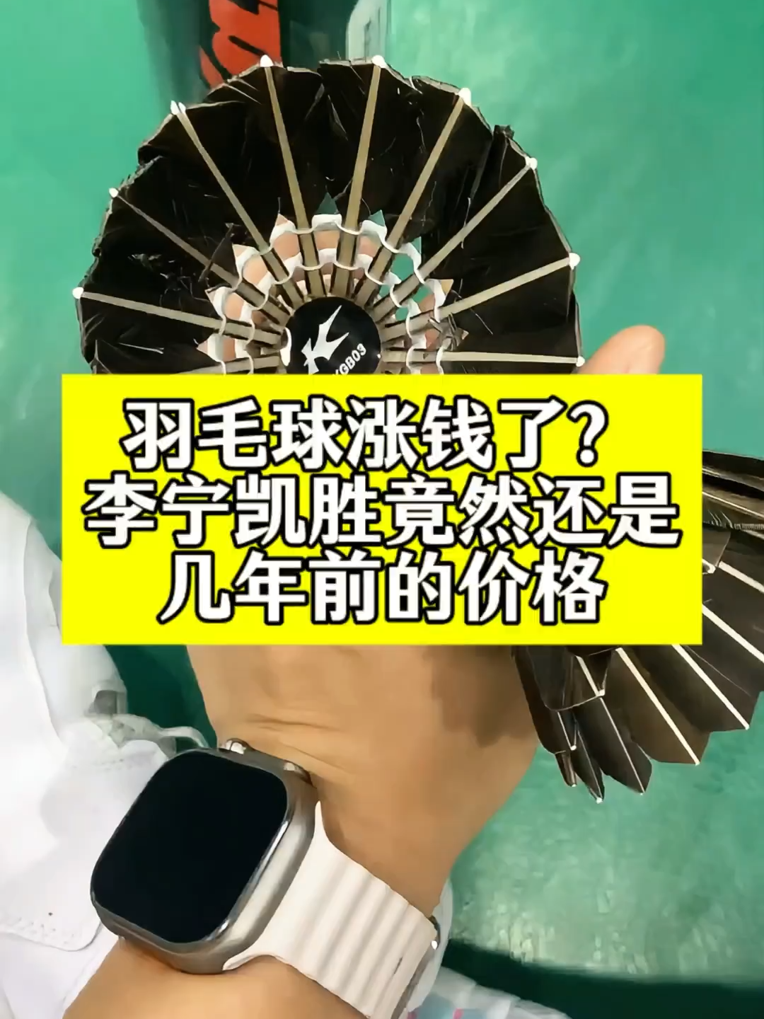 又找到了一个可以球馆可以家用打的球，谁说球在涨钱了#羽毛球涨价 #羽毛球拍 #羽毛球 #羽毛球装备 #羽毛球训练