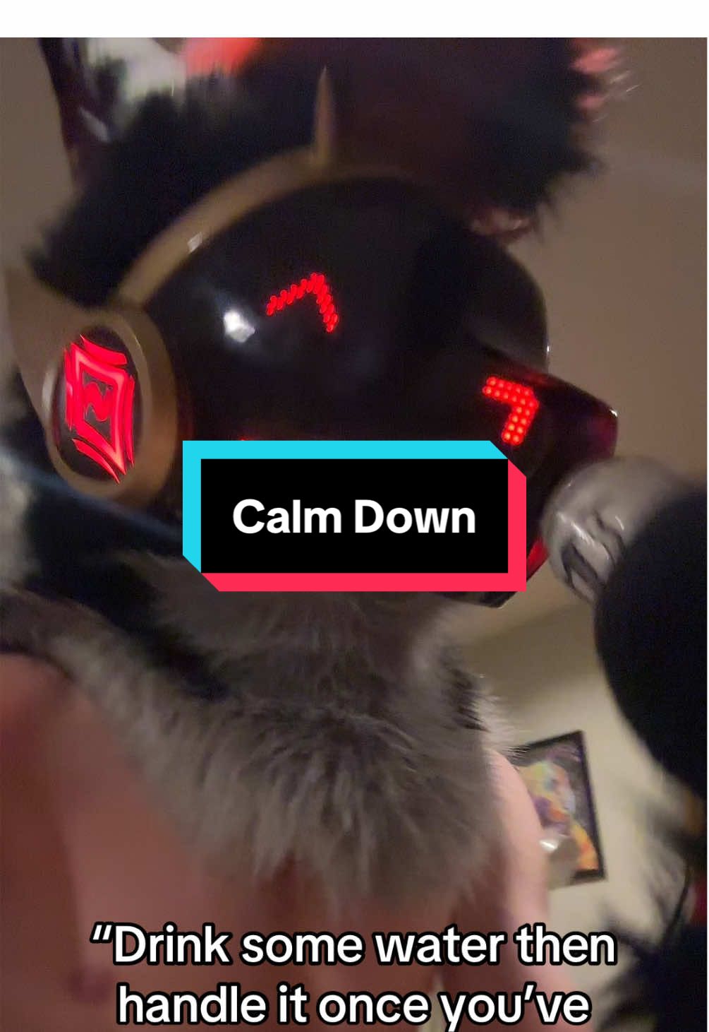 Im calm #furry #furriesoftiktok #furryfandom #furries #protogen #protogenfursuit #protogenfurry #fyp 