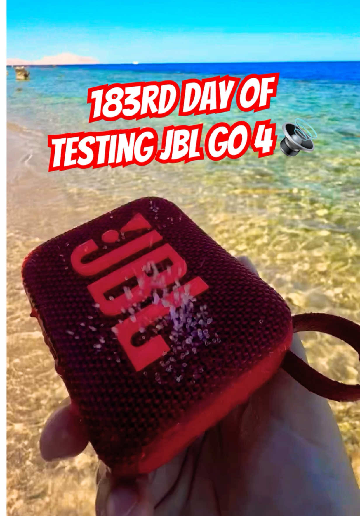 6 months later – JBL GO 4 still going 🔥