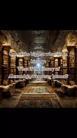 #library #alexandria #libraryofalexanandria #whatif #knowledge #historia  #fyp #xyzbca 