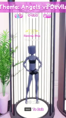 Watch me play a round of dress to impress👹 #dti #dresstoimpress #dresstoimpressroblox #fyp 