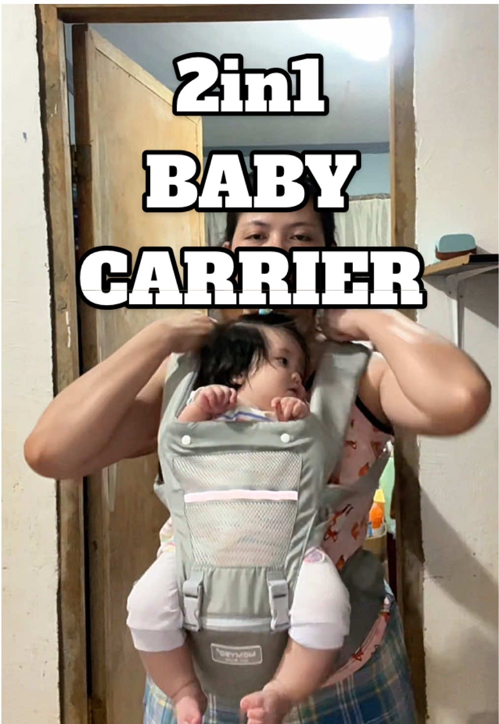 2in1 baby carrier #mommyche2 #2in1babycarrier #babycarrier #momysobabycarrier @momyso 