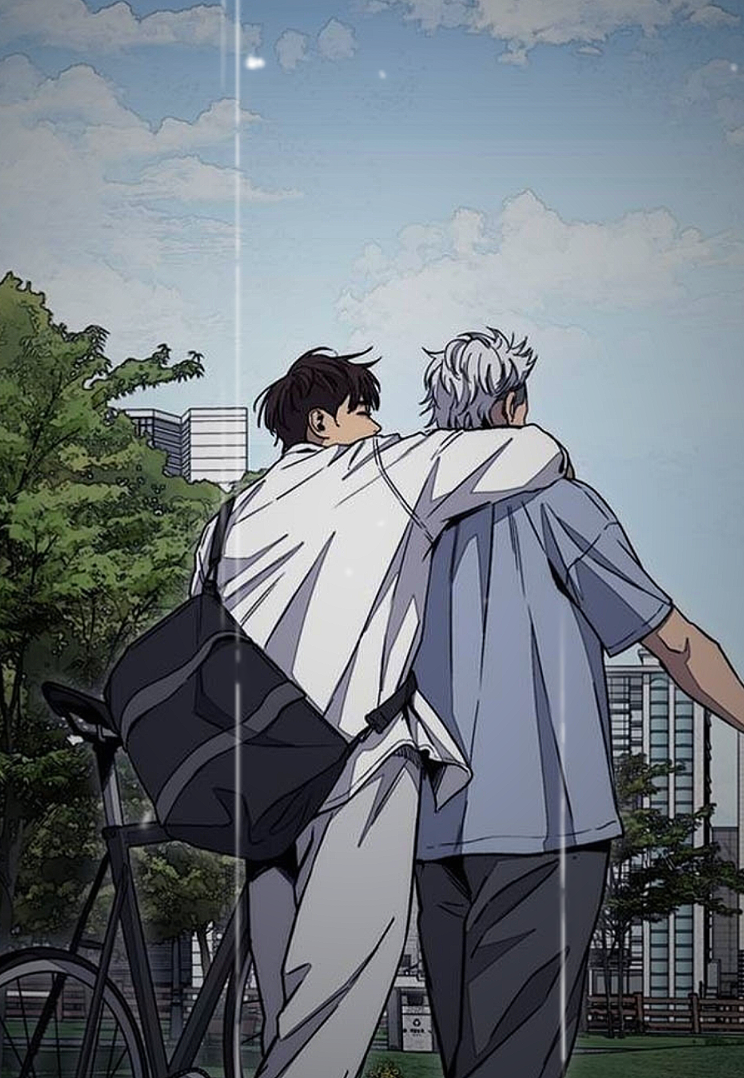 L sangho 🫂 - - - #manhwa #windbreaker #webtoon #4youpage #manhwareccomendation #manhwaedit #foryoupage #choisangho #fyp 