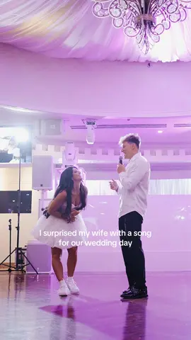 I surprised my wife with a song for our wedding day ❤️ @Britthertz @ajingogliafilms 