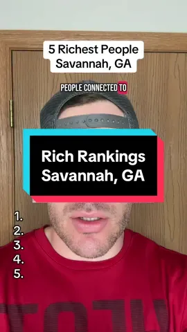 Rich List: Savannah, GA #savannah#georgia 