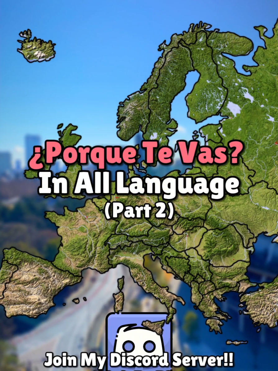 ¿Porque Te Vas? In All Language   Part 2 (Idea: @🇪🇪𝐞𝐬𝐭𝐨𝐧𝐢𝐚𝐦𝐚𝐩𝐬🇪🇺 ) #porquetevas #porquetevasjeanette #song #map #mapping #portugalcountrybali 