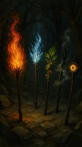 If you truly know him... What magic staff would he pick to guard him to the battle?  🌑🗡🛡 The most important step a man can take. It's not the first one, is it? It's the next one #fantasy #epicart #medieval #darkfantasy #staff 