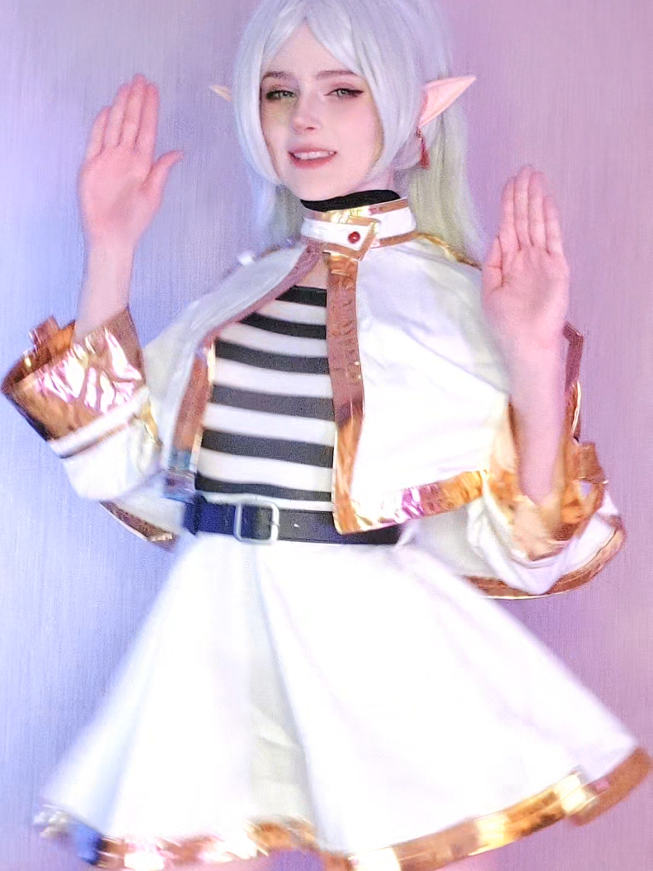I know you're probably sick of this song, but I won't rest until I learn how to dance to it perfectly😝 #fouryou #cute #cosplaygirl #anime #girlcosplayer #girls #cosplayanime #animecosplay #cosplay #cosplayer #cutecosplay #ferncosplay #fern #frierencosplay #frierenbeyondjourneysend #frieren 