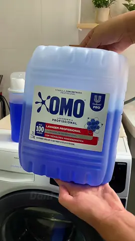 Lava Roupas Liquido 7L Omo Lavanderia profissional  #dicasdecasa 