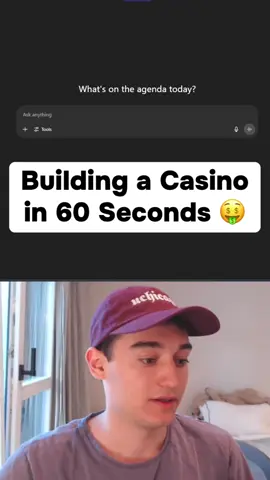 Building a Casino in 60 seconds. Is this the new method? 🤑 #ai #lovable #cs #csmajors #dev #swe #faang #lovable