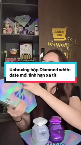 Unboxing viên Diamond white hỗ trợ sáng da, đều màu da date mới tinh #viralvideos #fyp #reviewlamdep #cuahangchinhhang #vientrangda #diamondwhite #lenguyenthingo #lenguyenpgdthingo #thingostore #thingogroup 