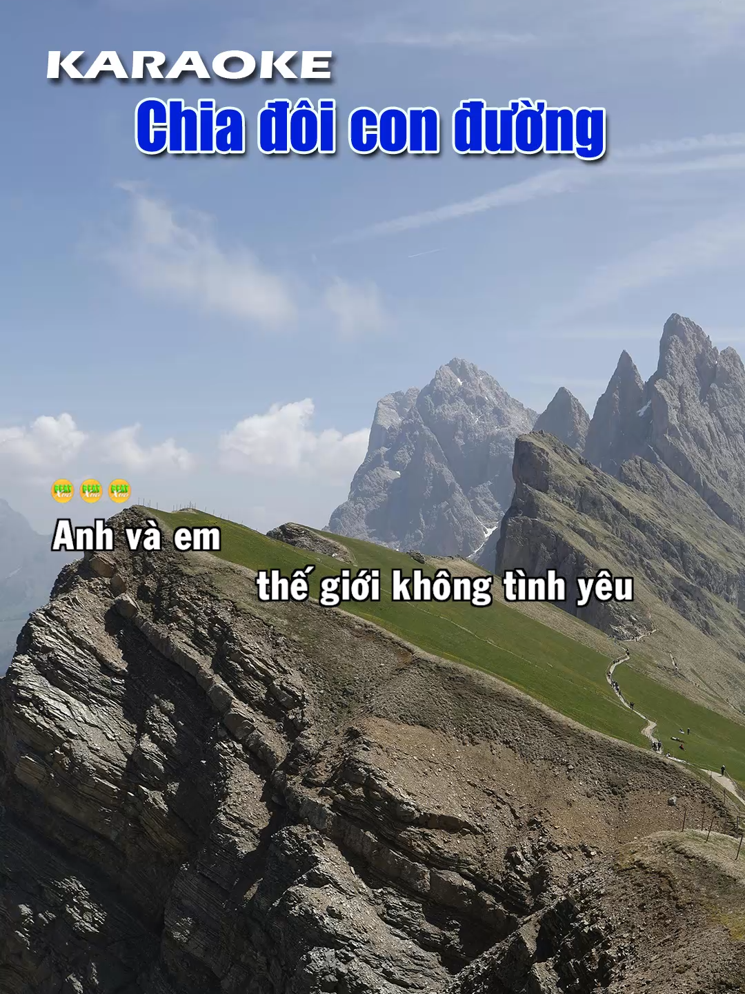 #Chiadoiconduong #LeBaVinh #Chiadoiconduongkaraoke #karaoke #karaoketainha #karaoketiktok #xuhuong #bingophukhanh #tonenu