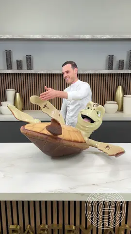 Chocolate Sea Turtle! 🐢 Totally gnarly, dude! #amauryguichon #chocolate #nemo 